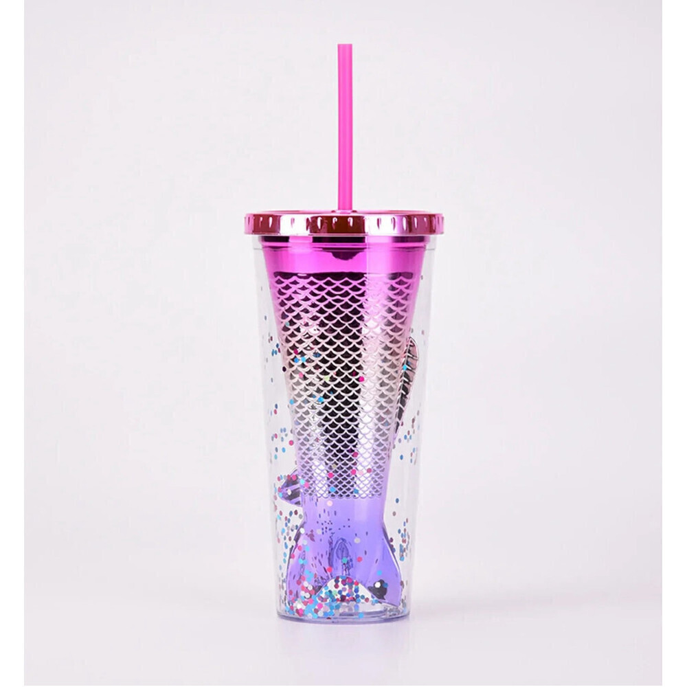 Mermaid Tumbler Pink To Purple